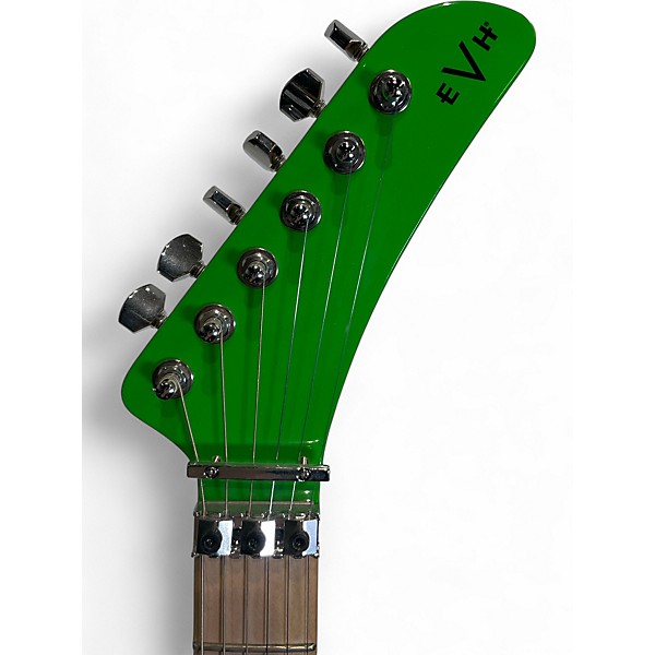Used EVH 5150 STANDARD SERIES SLIME GREEN Solid Body Electric Guitar