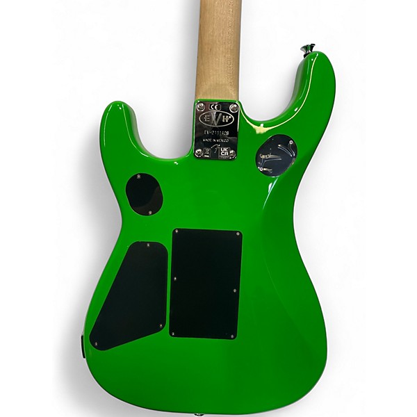 Used EVH 5150 STANDARD SERIES SLIME GREEN Solid Body Electric Guitar