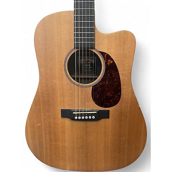 Used Martin DCX1E Natural Acoustic Electric Guitar