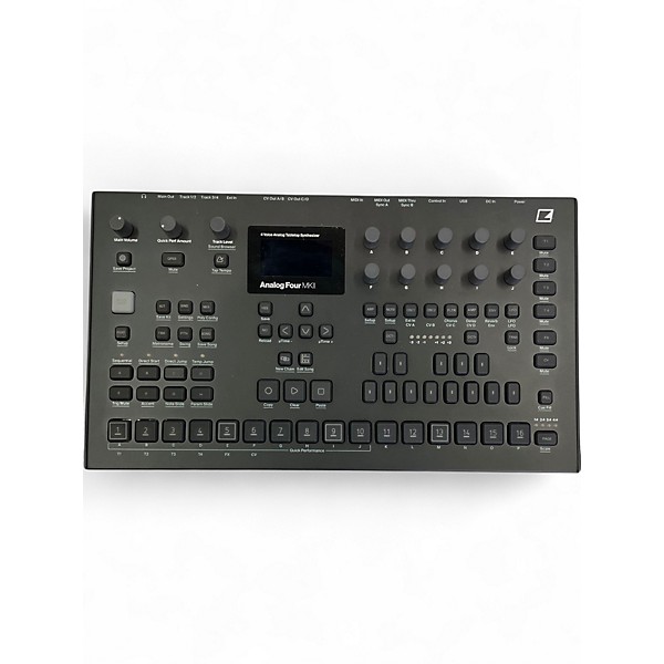 Used Elektron Analog Four  MKii Tabletop Synthesizer  Synthesizer