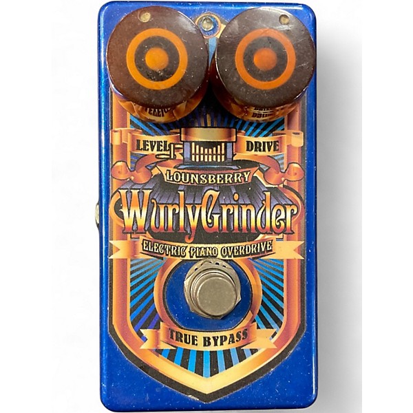 Used Lounsberry Pedals Wurly Grinder Effect Pedal