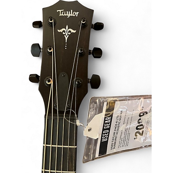 Used Taylor 314CE-K LTD Sunburst Acoustic Guitar