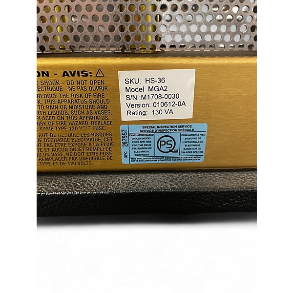 Used Mack HEATSEEKER HS-36 Tube Guitar Amp Head