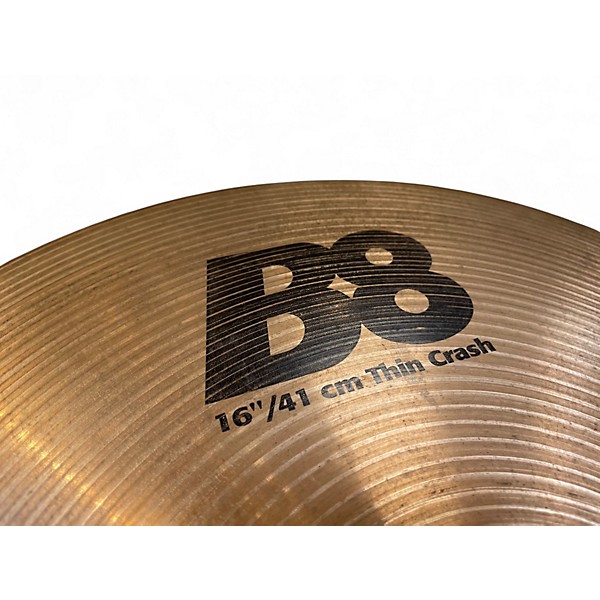Used SABIAN 16in B8 Thin Crash Cymbal