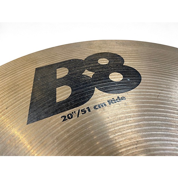 Used SABIAN 20in B8 Ride Cymbal