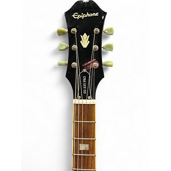 Used Epiphone ES-335 PRO 3 Tone Sunburst Hollow Body Electric Guitar