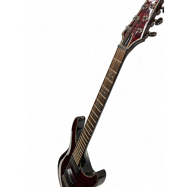Used Schecter Guitar Research Hellraiser C1 Black Cherry Solid Body Electric Guitar