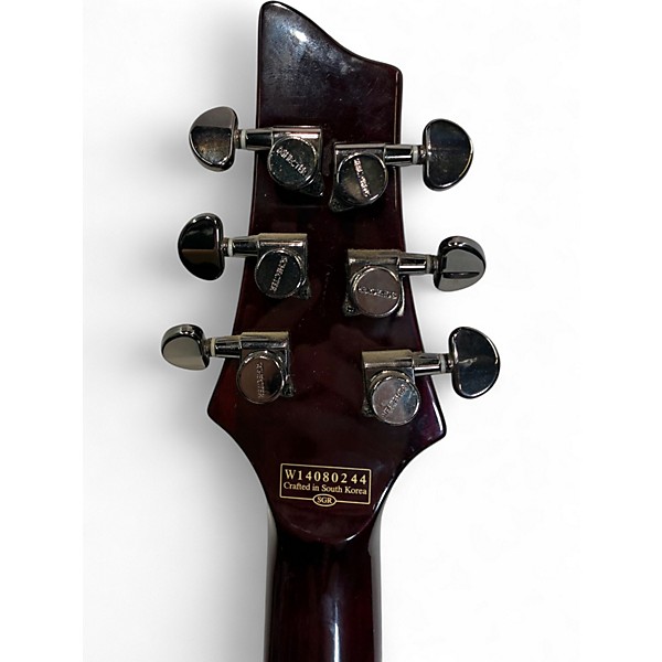 Used Schecter Guitar Research Hellraiser C1 Black Cherry Solid Body Electric Guitar