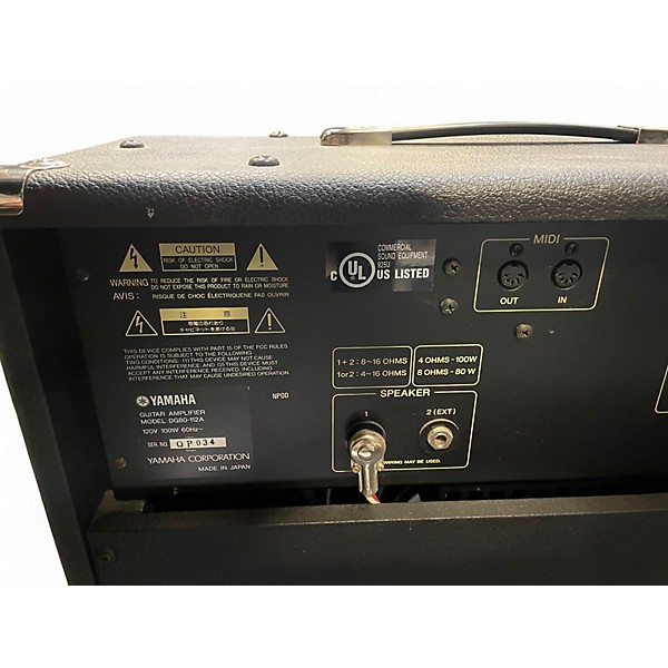 Used Yamaha DG80 112 A Guitar Combo Amp