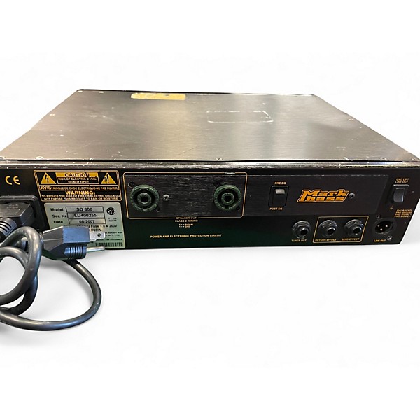 Used Markbass Momark SD800 800W Bass Amp Head