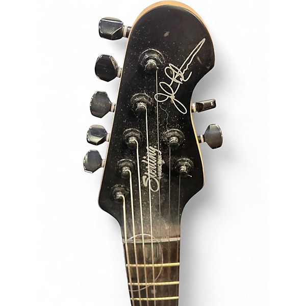 Used Sterling by Music Man JP70 John Petrucci Signature Black Solid Body Electric Guitar