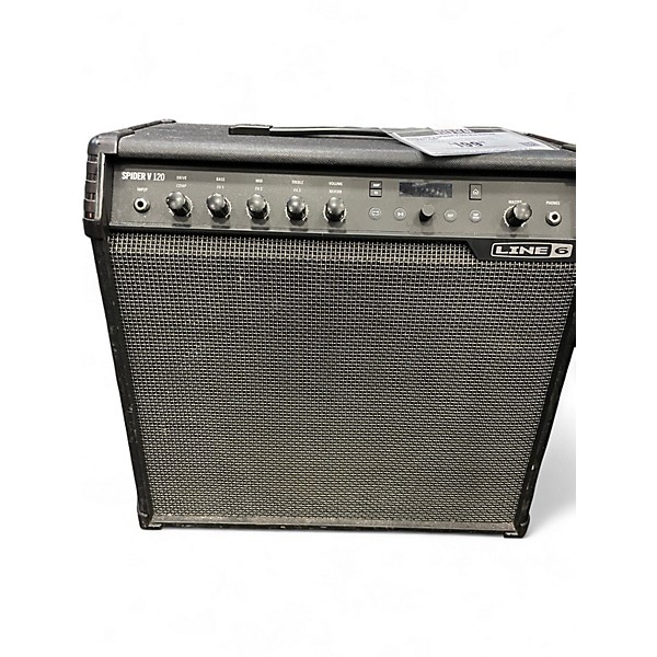 Used Line 6 Spider V 120 1x12 Guitar Combo Amp