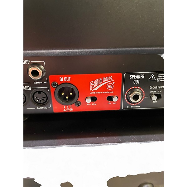 Used Hughes & Kettner BLACK SPIRIT 200 Solid State Guitar Amp Head