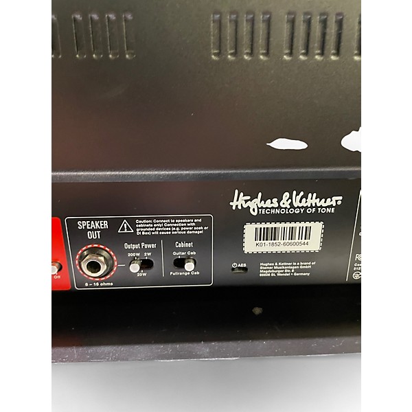 Used Hughes & Kettner BLACK SPIRIT 200 Solid State Guitar Amp Head