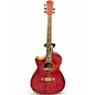 Used Lindo Dandelion Left Handed Dandelion Pink Acoustic Electric Guitar thumbnail