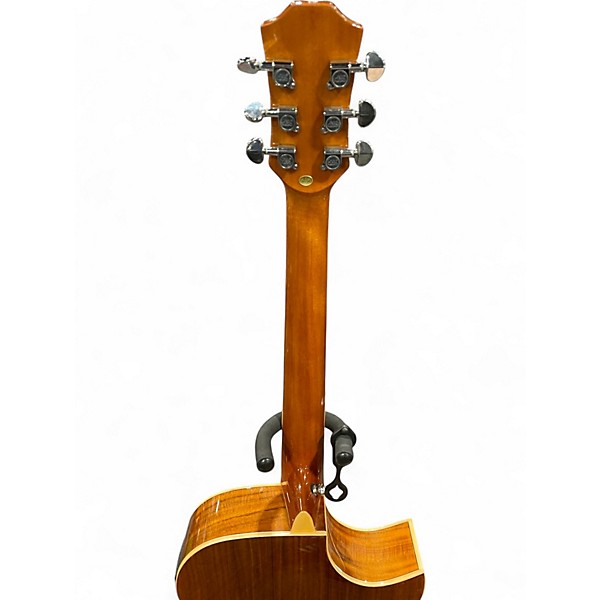 Used Lindo Dandelion Left Handed Dandelion Pink Acoustic Electric Guitar