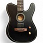 Used Fender Acoustasonic Standard Telecaster Black Acoustic Electric Guitar