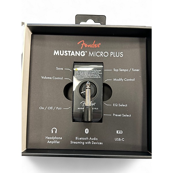 Used Fender MUSTANG MICRO PLUS Battery Powered Amp