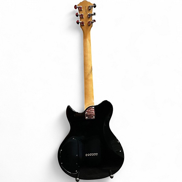 Used Lyon By Washburn LI15 Black Solid Body Electric Guitar