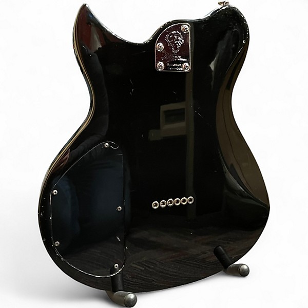 Used Lyon By Washburn LI15 Black Solid Body Electric Guitar