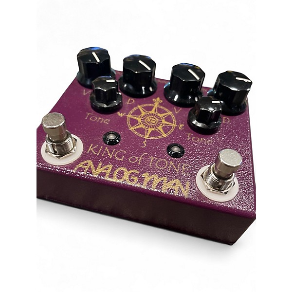 Used 2009 Analogman KING OF TONE V4 Effect Pedal