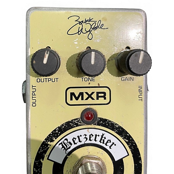 Used MXR BERZERKER OVERDRIVE Effect Pedal