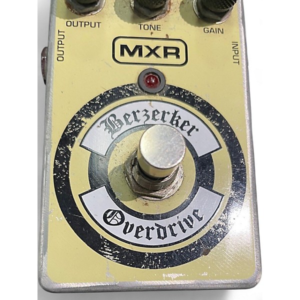 Used MXR BERZERKER OVERDRIVE Effect Pedal