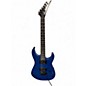 Used Jackson Dinky JS1 Electron Blue Metallic Solid Body Electric Guitar thumbnail