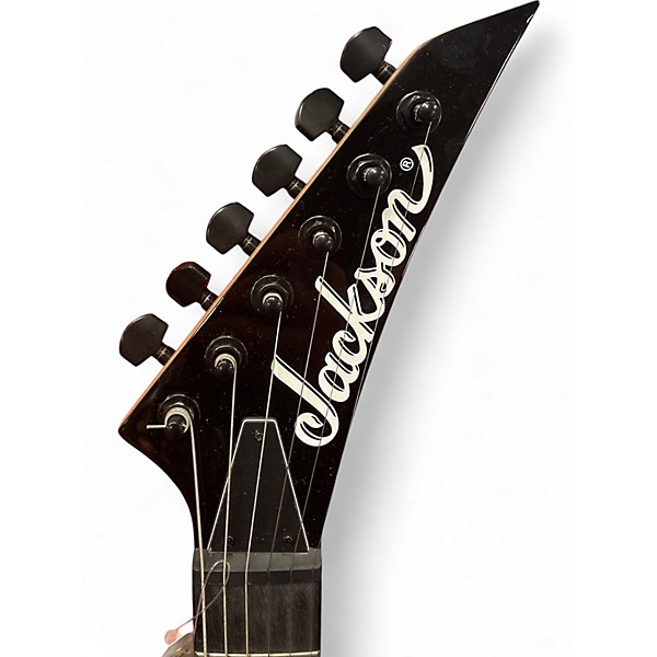 Used Jackson Dinky JS1 Electron Blue Metallic Solid Body Electric Guitar