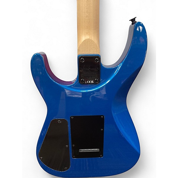 Used Jackson Dinky JS1 Electron Blue Metallic Solid Body Electric Guitar