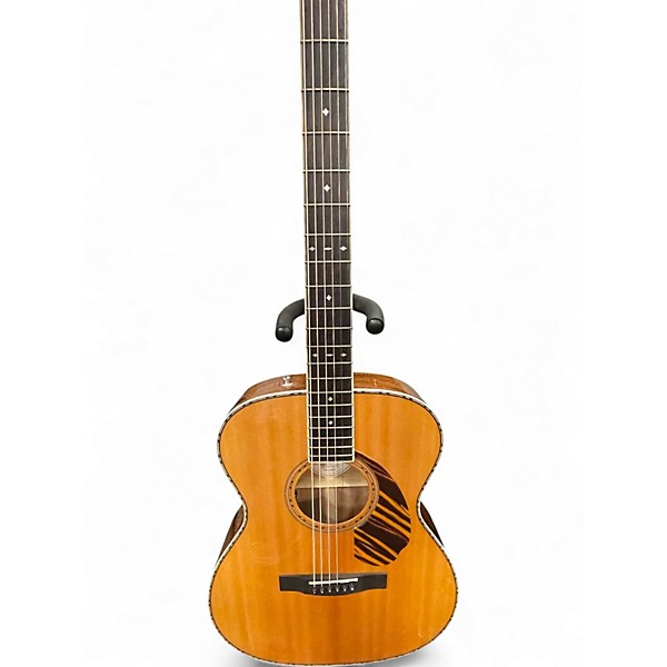 Used Fender PARAMOUNT PO-220 Natural Acoustic Electric Guitar