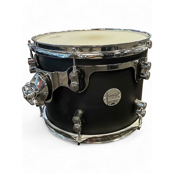 Used DW 4 Piece Concept Series Black Onyx Drum Kit