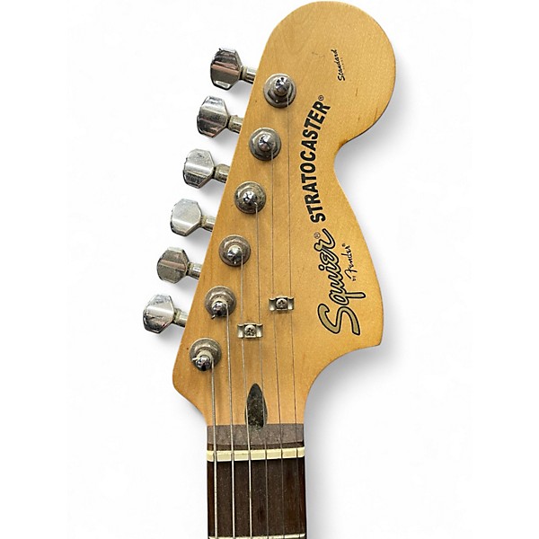 Used Squier Standard Stratocaster Antique Burst Solid Body Electric Guitar