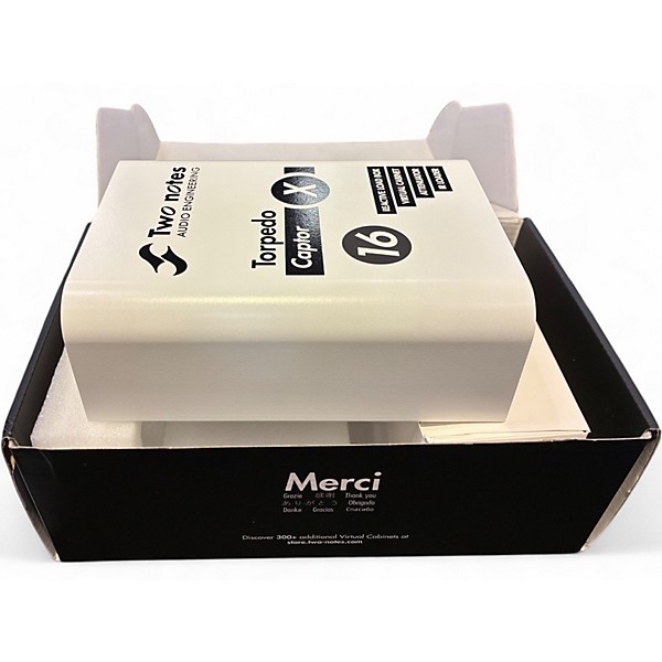 Used Two Notes TORPEDO CAPTOR 16 POWER ATTENUATOR Power Attenuator