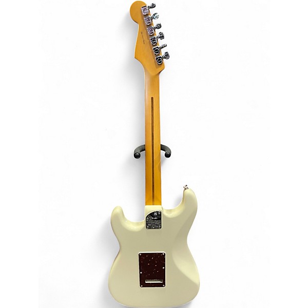 Used Fender American Professional II Stratocaster Olympic White Solid Body Electric Guitar