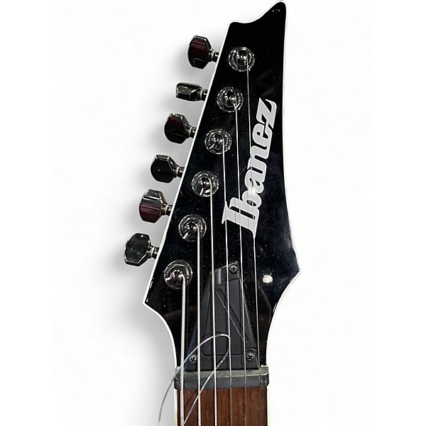 Used Ibanez RGIB21 Iron Label Baritone Black Baritone Guitars