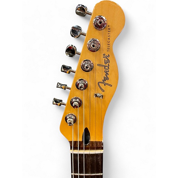 Used Fender Deluxe Telecaster Emerald Green Solid Body Electric Guitar