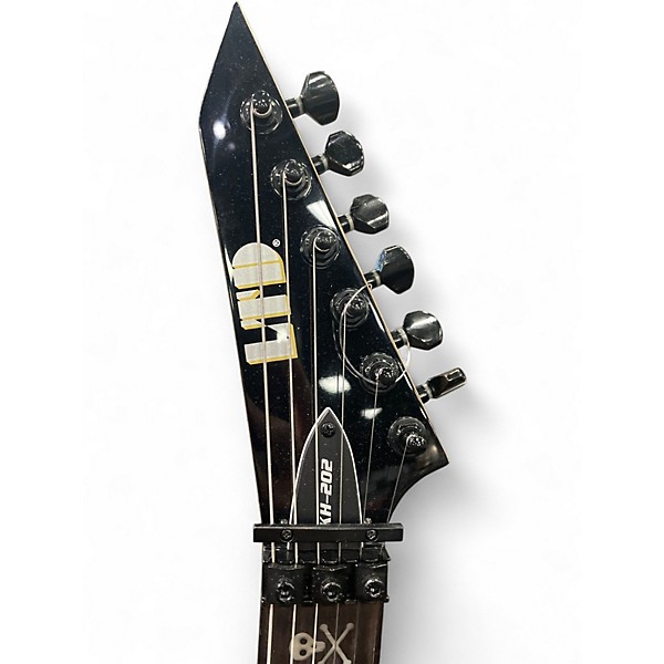 Used 2011 ESP LTD KH 202 Black Solid Body Electric Guitar