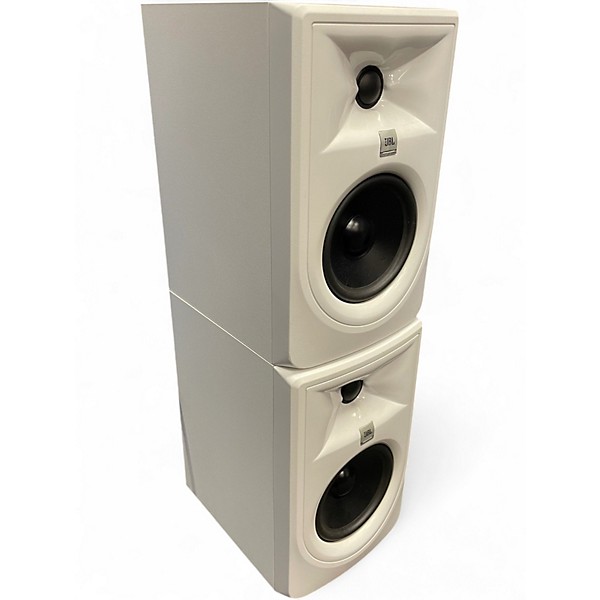 Used JBL 305P MKII White Pair Powered Monitor