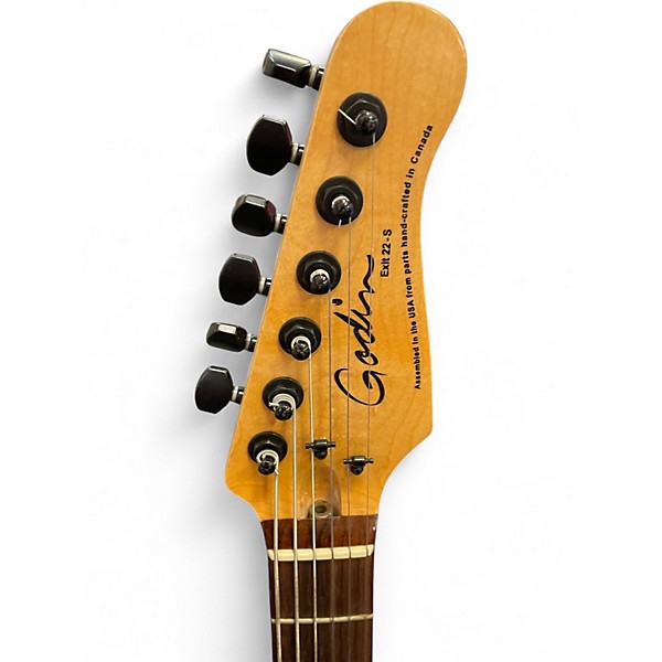 Used Godin elite 22s Brown Solid Body Electric Guitar