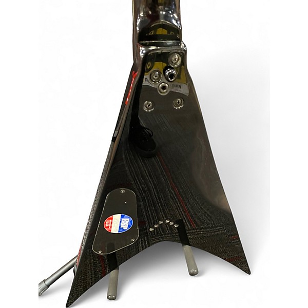 Used ESP ltd dv 200 Black Solid Body Electric Guitar