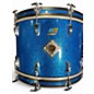 Used 1970s Ludwig 4 Piece Big Beat Blue Sparkle Drum Kit