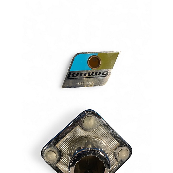 Used 1970s Ludwig 4 Piece Big Beat Blue Sparkle Drum Kit