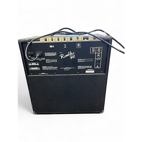Used Fender Rumble V3 40W 1x10 Bass Combo Amp