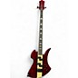 Used B.C. Rich Heritage Classic Mockingbird Bass red Electric Bass Guitar thumbnail