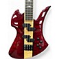 Used B.C. Rich Heritage Classic Mockingbird Bass red Electric Bass Guitar