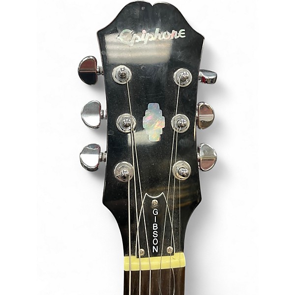 Used 2003 Epiphone ES335 DOT Cherry Hollow Body Electric Guitar