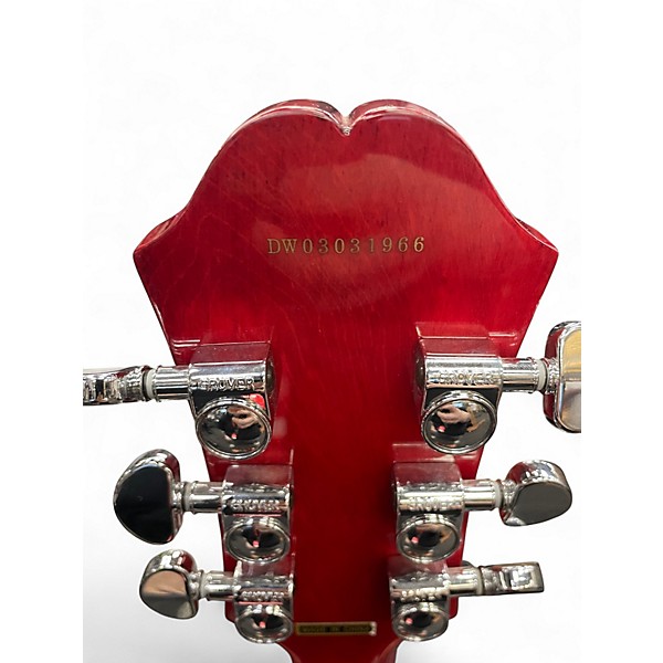 Used 2003 Epiphone ES335 DOT Cherry Hollow Body Electric Guitar