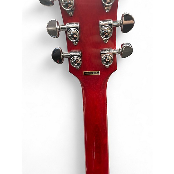 Used 2003 Epiphone ES335 DOT Cherry Hollow Body Electric Guitar