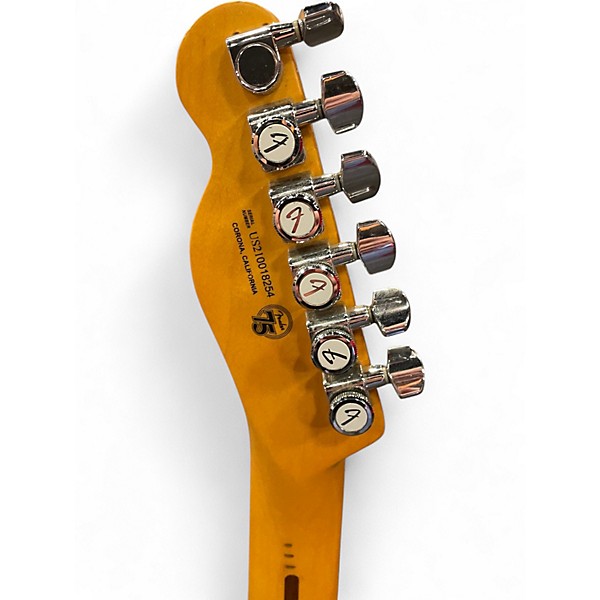 Used Fender American Ultra Telecaster texas tea Solid Body Electric Guitar